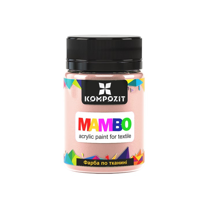 MAMBO Pastelová akrylová barva na textil a kůži 50 ml