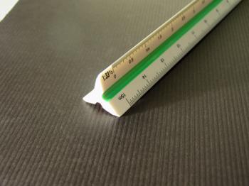 Poměrové pravítko plastové LENIAR 30 cm