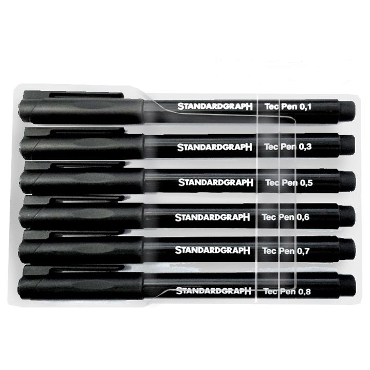 Sada grafických per Standardgraph - 6 ks