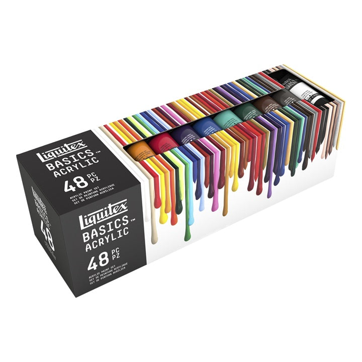 Sada akrylových barev Liquitex Basics / 48x22 ml