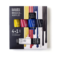 Sada akrylových barev Liquitex Basics / 4X75 ml + 1x118ml
