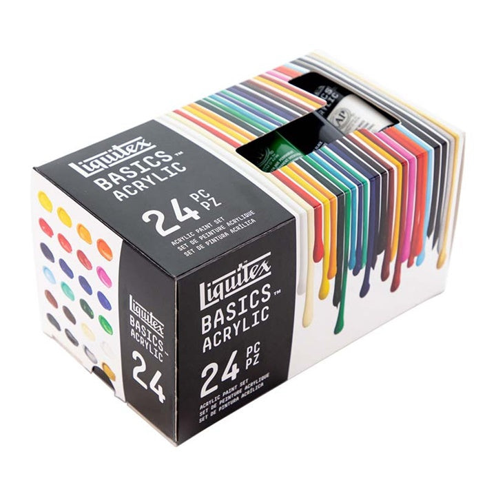 Sada akrylových barev Liquitex Basics - 24x22 ml