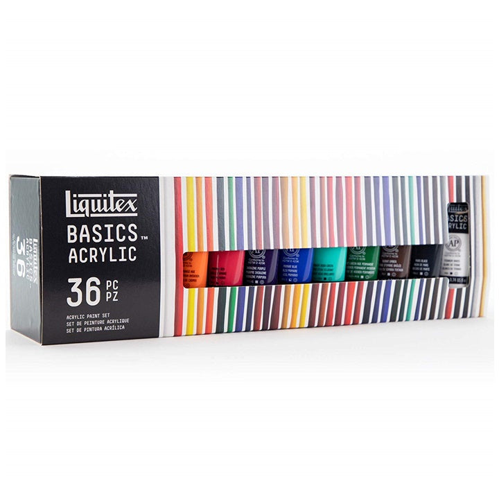 Sada akrylových barev Liquitex Basics - 36x22 ml