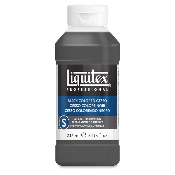 Černý šeps Liquitex Black Colored Gesso 237 ml