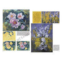 Leonardo Collection 21 Flowers Drawing Book