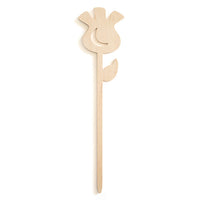 Dřevěný výřez TULIPÁN pro zapichování 28 cm