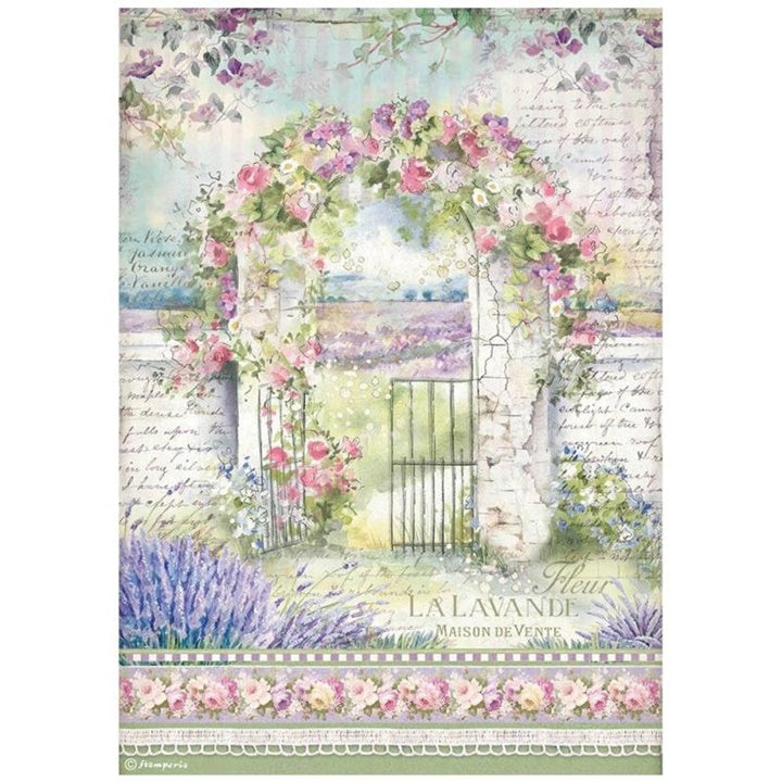 Rýžový papír A4 Provence arch