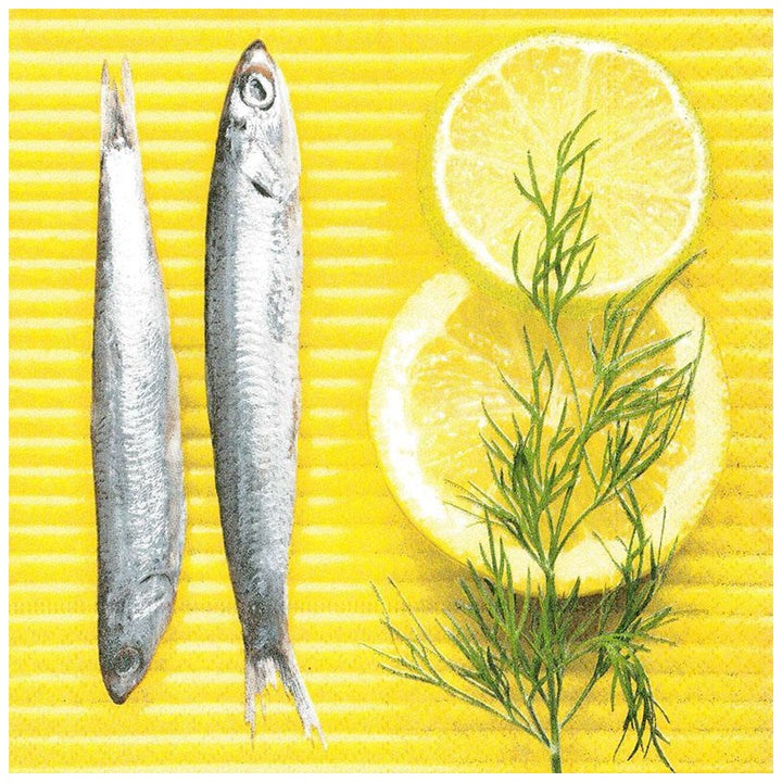 Ubrousky na dekupáž Fish - 1 ks