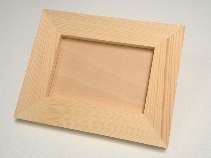 Dřevěný fotorámeček malý 18 x 23 cm