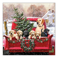 Eko ubrousky na decoupage Family Trip - 1ks