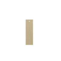 Dřevěný polotovar pro výrobu bižuterie - obdélník 5.5 cm