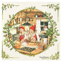 Ubrousky na dekupáž Christmas Bakery - 1 ks