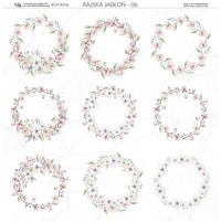 Oboustranný papír na scrapbooking 30.5 x 30.5 cm - Paradise Apple Tree 06