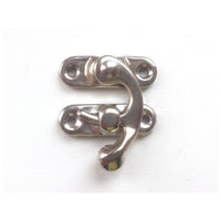 Kovové zapínání nikl 2.9x3.2 cm - 1 ks