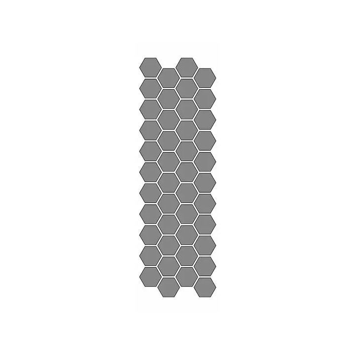 Šablona Honeycomb 13x40 cm