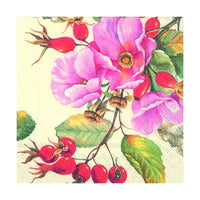 Eko ubrousky na dekupáž Wild Rose - 1ks