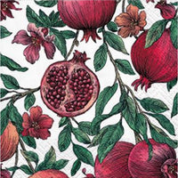 Ubrousky na dekupáž Pomegranate - 1 ks