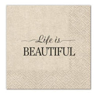 EKO Ubrousky na dekupáž Beautiful Life - 1 ks