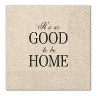 EKO Ubrousky na dekupáž Good to be Home - 1 ks