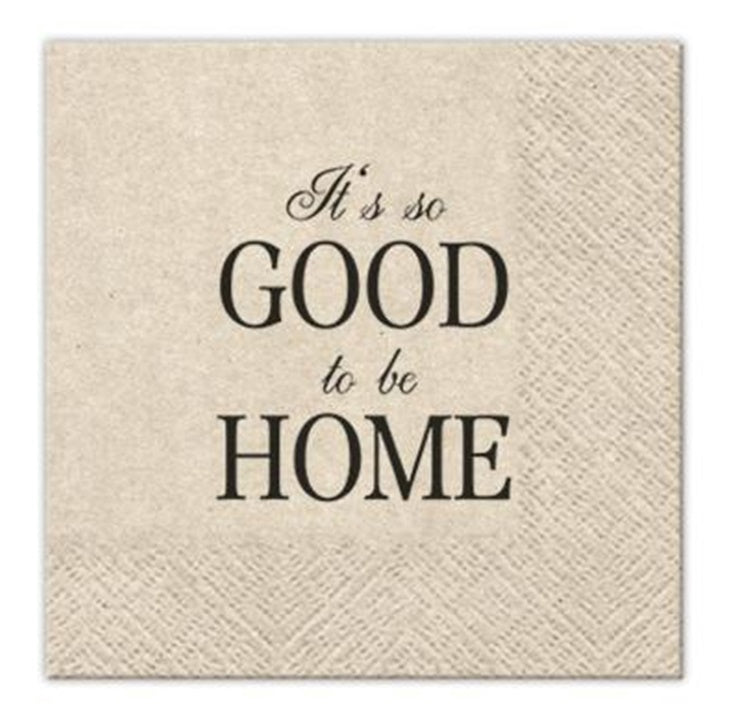 EKO Ubrousky na dekupáž Good to be Home - 1 ks