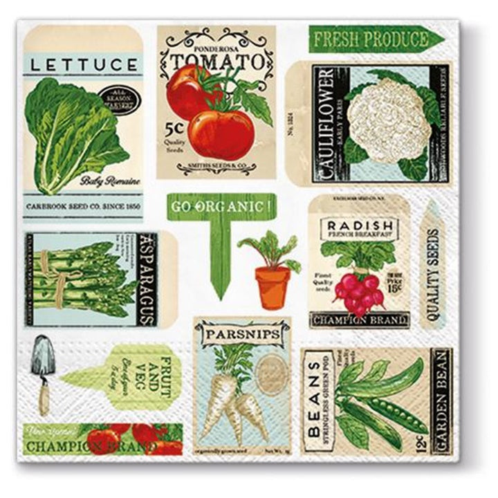 Ubrousky na dekupáž Organic - 1 ks