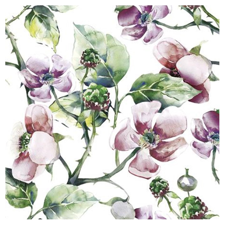 Ubrousky na dekupáž Pink Wild Roses - 1 ks
