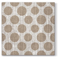 Ubrousky na dekupáž Dots on Linen - 1 ks