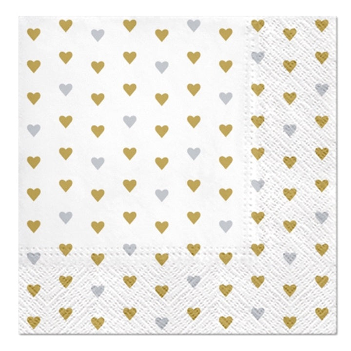 Ubrousky na dekupáž Lots of love - 1 ks