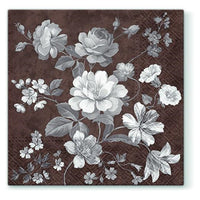 Ubrousky na dekupáž Mystery flowers - 1 ks