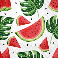 Ubrousky na dekupáž Tasty Watermelons - 1 ks