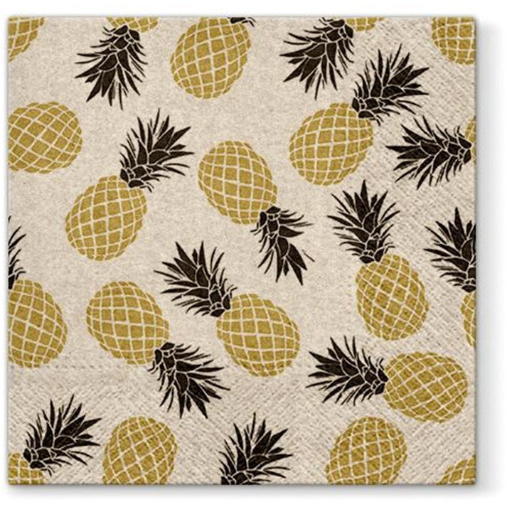 Eko ubrousky na dekupáž Ananas - 1 ks