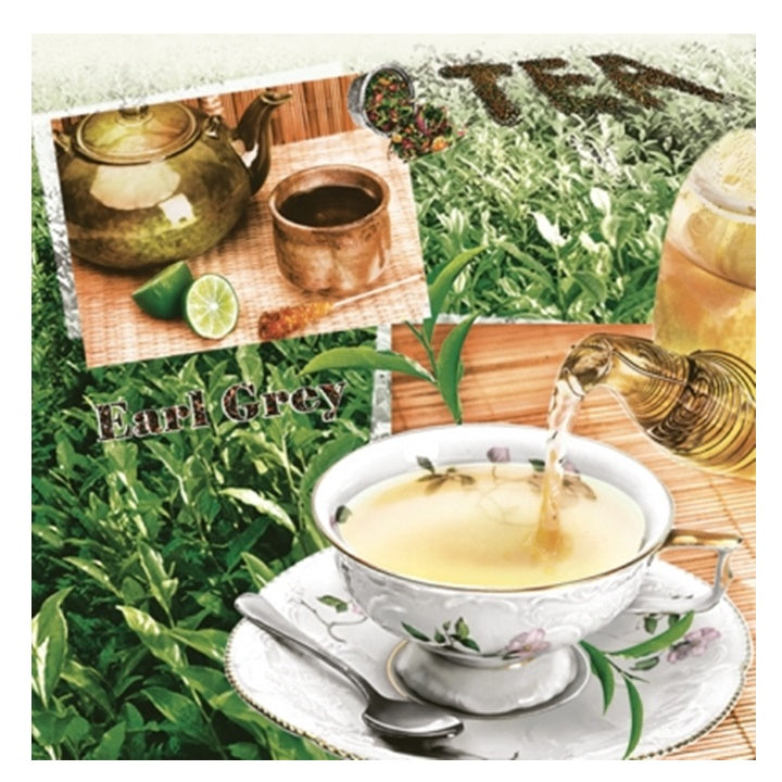Ubrousky na dekupáž Tea Time - 1ks