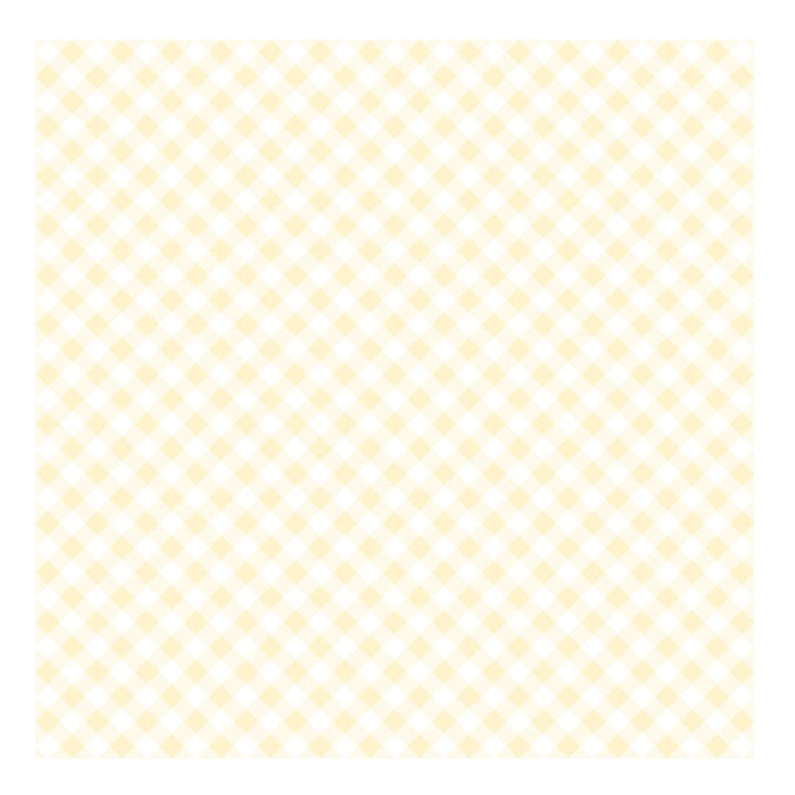 Ubrousky na dekupáž Diagonal Cream Check - 1 ks