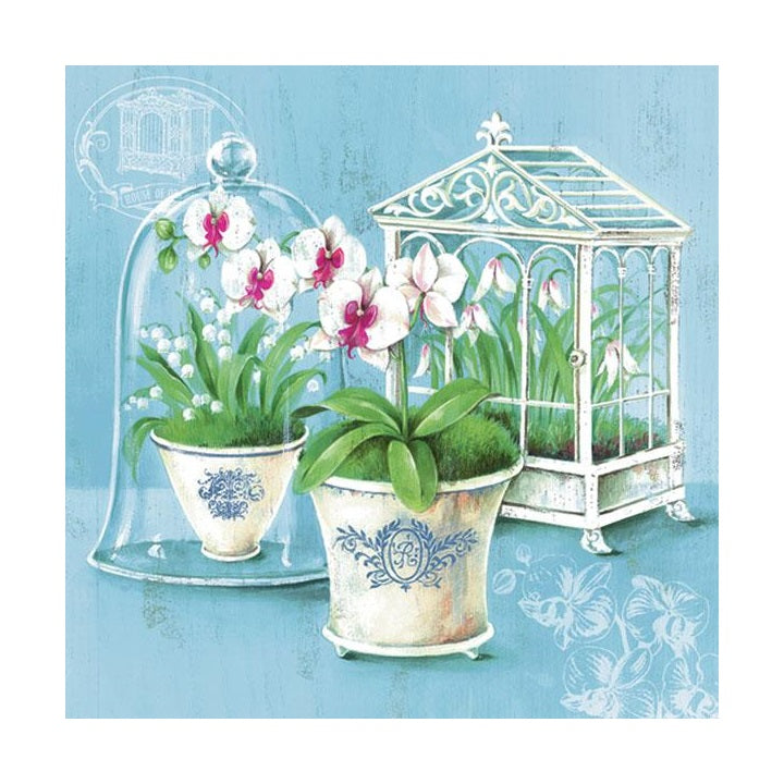 Ubrousky na dekupáž - Orchidea - 1 ks