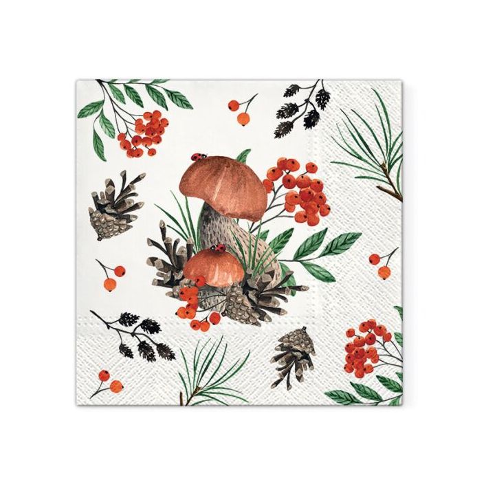 Decoupage ubrousky - Forest Harvest  - 1ks