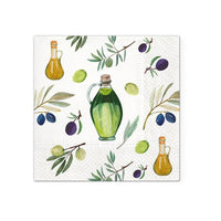 Decoupage ubrousky - Olives Time  - 1ks