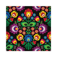 Ubrousky na dekupáž - Folky Style Black - 1 ks