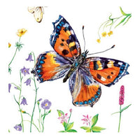 Ubrousky na DEKUPÁŽ - Butterfly - 1 ks