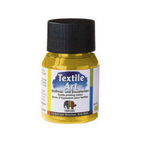 Barva na světlý textil 59 ml – zlatá