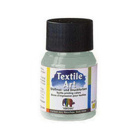 Barva na světlý textil 59 ml – perleťová stříbrná
