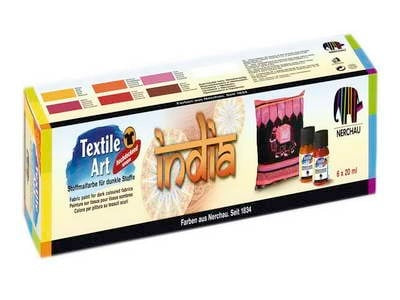 INDIE Sada barev na textil 6x20ml