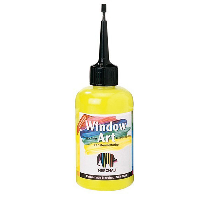 Barvy na sklo Window Art 80ml – citronově žlutá