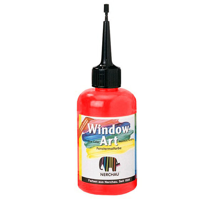 Barvy na sklo Window Art 80ml – červená