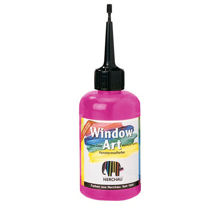 Barvy na sklo Window Art 80ml – karmínově červená