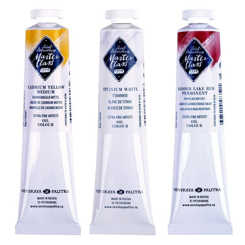 Olejové barvy Master Class 46 ml