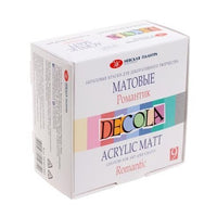 Set matných akrylových barev Decola 9x20 ml