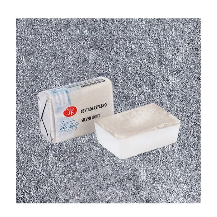 Akvarelové metalické barvy White Nights 2,5 ml – 961 Stříbrné světlo