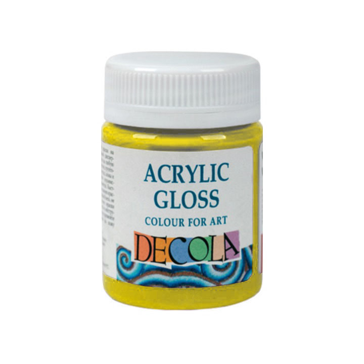 Lesklá akrylová barva Decola 56 ml