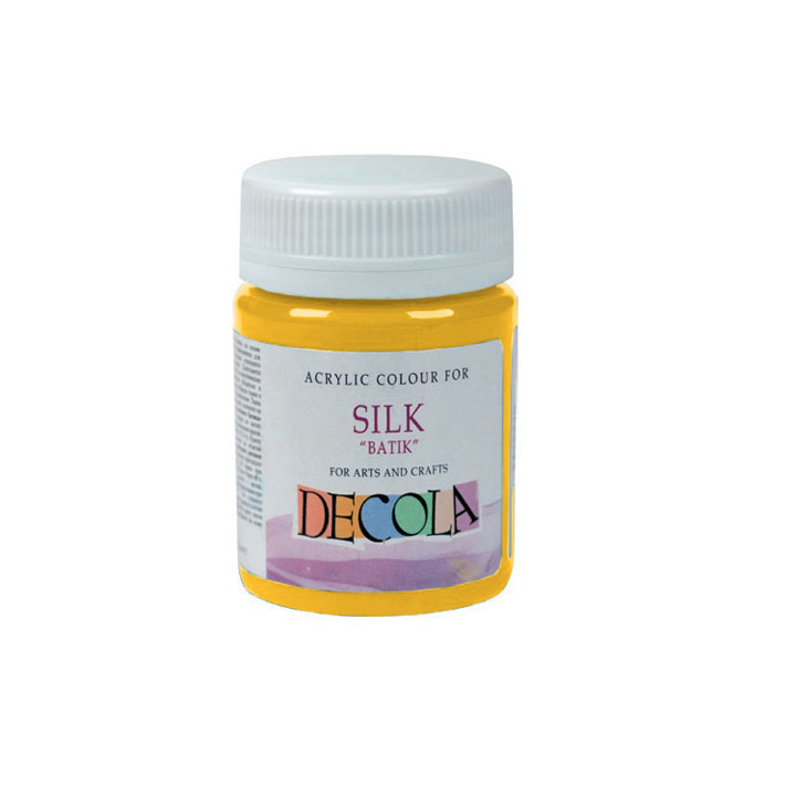 Akrylové barvy na hedvábí Decola Batik 50 ml