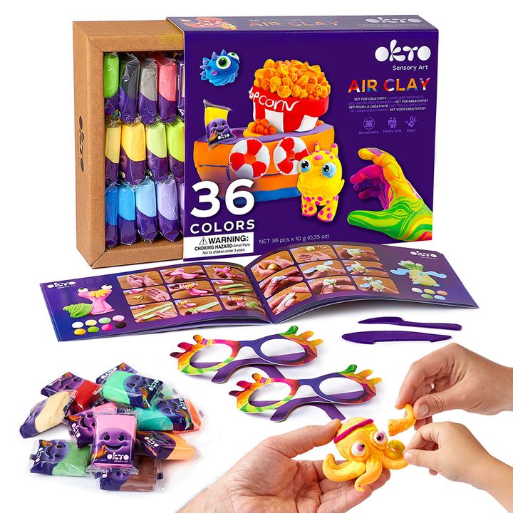 OKTO kreativní samotvrdnoucí sada 36 odstínů